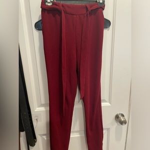 Red Work Pants